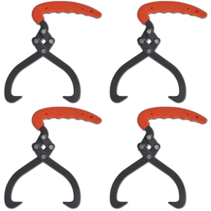 vidaXL Holzzange mit PVC-Griff 4 Stk. vidaXL Holzzange mit PVC-Griff 4 Stk.