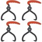 vidaXL Holzzange mit PVC-Griff 4 Stk. vidaXL Holzzange mit PVC-Griff 4 Stk.