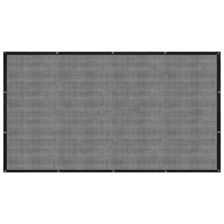 vidaXL Anhängernetz HDPE 1,5x2,7 m Schwarz