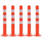 vidaXL Verkehrspoller 5 Stk. Kunststoff 75 cm vidaXL Verkehrspoller 5 Stk. Kunststoff 75 cm
