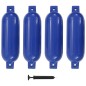 vidaXL Bootsfender 4 Stk. Blau 51 x 14 cm PVC vidaXL Bootsfender 4 Stk. Blau 51 x 14 cm PVC