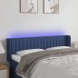 vidaXL LED Kopfteil Blau 147x16x78/88 cm Stoff vidaXL LED Kopfteil Blau 147x16x78/88 cm Stoff