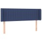 vidaXL LED Kopfteil Blau 147x16x78/88 cm Stoff vidaXL LED Kopfteil Blau 147x16x78/88 cm Stoff