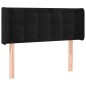 vidaXL LED Kopfteil Schwarz 103x16x78/88 cm Samt vidaXL LED Kopfteil Schwarz 103x16x78/88 cm Samt