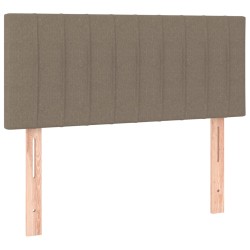 Kopfteil Taupe 80x5x78/88 cm Stoff