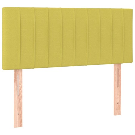 vidaXL Kopfteil Grün 80x5x78/88 cm Stoff