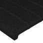 vidaXL Bettgestell mit Kopfteil Schwarz 120x200 cm Stoff vidaXL Bettgestell mit Kopfteil Schwarz 120x200 cm Stoff