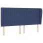 vidaXL Boxspringbett mit Matratze Blau 160x200 cm Stoff vidaXL Boxspringbett mit Matratze Blau 160x200 cm Stoff