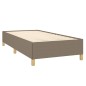 vidaXL Boxspringbett mit Matratze Taupe 80x200 cm Stoff vidaXL Boxspringbett mit Matratze Taupe 80x200 cm Stoff