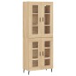 Highboard Sonoma-Eiche 69,5x34x180 cm Holzwerkstoff Highboard Sonoma-Eiche 69,5x34x180 cm Holzwerkstoff