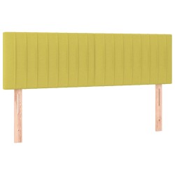 Kopfteile 2 Stk. Grün 72x5x78/88 cm Stoff