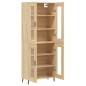 Highboard Sonoma-Eiche 69,5x34x180 cm Holzwerkstoff Highboard Sonoma-Eiche 69,5x34x180 cm Holzwerkstoff