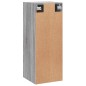 vidaXL Wandschrank Grau Sonoma 34,5x34x90 cm Holzwerkstoff vidaXL Wandschrank Grau Sonoma 34,5x34x90 cm Holzwerkstoff