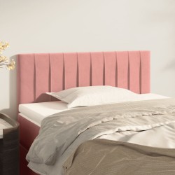Kopfteil Rosa 100x5x78/88 cm Samt