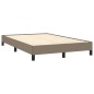 Bettgestell Taupe 120x200 cm Stoff Bettgestell Taupe 120x200 cm Stoff
