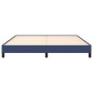 vidaXL Bettgestell Blau 180×200 cm Stoff vidaXL Bettgestell Blau 180×200 cm Stoff