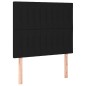 vidaXL Boxspringbett mit Matratze Schwarz 120x200 cm Stoff vidaXL Boxspringbett mit Matratze Schwarz 120x200 cm Stoff