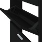 vidaXL Schuhschrank Schwarz 59x17x150 cm Holzwerkstoff vidaXL Schuhschrank Schwarz 59x17x150 cm Holzwerkstoff