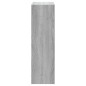 vidaXL Schuhschrank Grau Sonoma 63x24x81 cm Holzwerkstoff vidaXL Schuhschrank Grau Sonoma 63x24x81 cm Holzwerkstoff