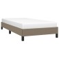 Bettgestell Taupe 90x200 cm Stoff Bettgestell Taupe 90x200 cm Stoff