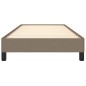 Bettgestell Taupe 90x200 cm Stoff Bettgestell Taupe 90x200 cm Stoff