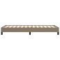 Bettgestell Taupe 90x200 cm Stoff Bettgestell Taupe 90x200 cm Stoff