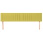 Kopfteile 2 Stk. Grün 80x5x78/88 cm Stoff Kopfteile 2 Stk. Grün 80x5x78/88 cm Stoff