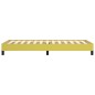 vidaXL Bettgestell Grün 90x190 cm Stoff vidaXL Bettgestell Grün 90x190 cm Stoff