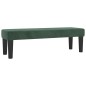 vidaXL Boxspringbett mit Matratze Dunkelgrün 180x200 cm Samt vidaXL Boxspringbett mit Matratze Dunkelgrün 180x200 cm Samt