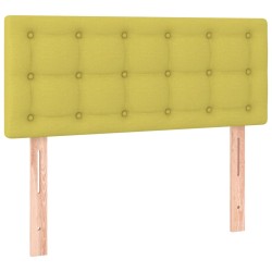 Kopfteil Grün 90x5x78/88 cm Stoff