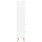 vidaXL Schuhschrank Weiß 52x25x120 cm Holzwerkstoff vidaXL Schuhschrank Weiß 52x25x120 cm Holzwerkstoff