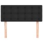 vidaXL Kopfteil Schwarz 100x5x78/88 cm Kunstleder vidaXL Kopfteil Schwarz 100x5x78/88 cm Kunstleder