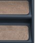 vidaXL Hundetreppe mit 4 Stufen Klappbar Dunkelgrau vidaXL Hundetreppe mit 4 Stufen Klappbar Dunkelgrau