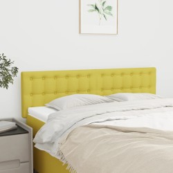 Kopfteile 2 Stk. Grün 72x5x78/88 cm Stoff