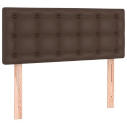 Kopfteil Braun 90x5x78/88 cm Kunstleder