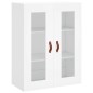 vidaXL Highboard Weiß 69,5x34x180 cm Holzwerkstoff vidaXL Highboard Weiß 69,5x34x180 cm Holzwerkstoff