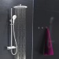 EISL Duschset mit Thermostatarmatur GRANDE VITA Chrom-Weiß EISL Duschset mit Thermostatarmatur GRANDE VITA Chrom-Weiß