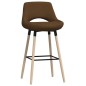 vidaXL Barhocker Braun Stoff vidaXL Barhocker Braun Stoff