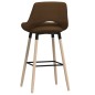 vidaXL Barhocker Braun Stoff vidaXL Barhocker Braun Stoff