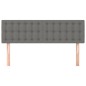 vidaXL Kopfteile 2 Stk. Dunkelgrau 72x5x78/88 cm Stoff vidaXL Kopfteile 2 Stk. Dunkelgrau 72x5x78/88 cm Stoff