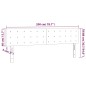 vidaXL Kopfteile 2 Stk. Dunkelbraun 100x5x78/88 cm Stoff vidaXL Kopfteile 2 Stk. Dunkelbraun 100x5x78/88 cm Stoff