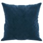 vidaXL Zierkissen 2 Stk. Blau 40x40 cm Samt vidaXL Zierkissen 2 Stk. Blau 40x40 cm Samt