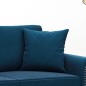 vidaXL Zierkissen 2 Stk. Blau 40x40 cm Samt vidaXL Zierkissen 2 Stk. Blau 40x40 cm Samt