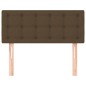 Kopfteil Dunkelbraun 100x5x78/88 cm Stoff Kopfteil Dunkelbraun 100x5x78/88 cm Stoff