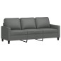 vidaXL 3-Sitzer-Sofa Dunkelgrau 180 cm Stoff vidaXL 3-Sitzer-Sofa Dunkelgrau 180 cm Stoff