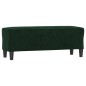 vidaXL Sitzbank Dunkelgrün 100x35x41 cm Samt vidaXL Sitzbank Dunkelgrün 100x35x41 cm Samt