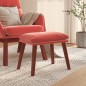 vidaXL Fußhocker Rosa 45x29,5x35 cm Samt vidaXL Fußhocker Rosa 45x29,5x35 cm Samt
