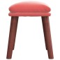 vidaXL Fußhocker Rosa 45x29,5x35 cm Samt vidaXL Fußhocker Rosa 45x29,5x35 cm Samt