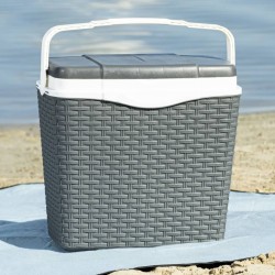 HI Kühlbox mit Griff 24 L Kunststoff Anthrazit