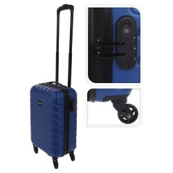ProWorld Koffer Diamant-Design 28 L Dunkelblau 